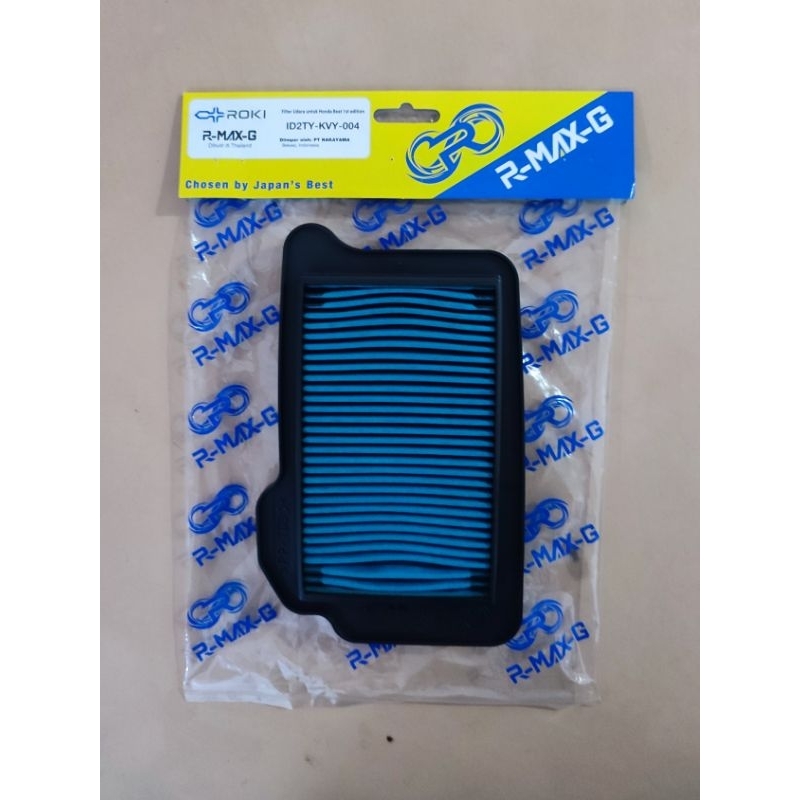 Filter udara R-Max G (KVY) Honda Beat, Scoopy / karburator 2011