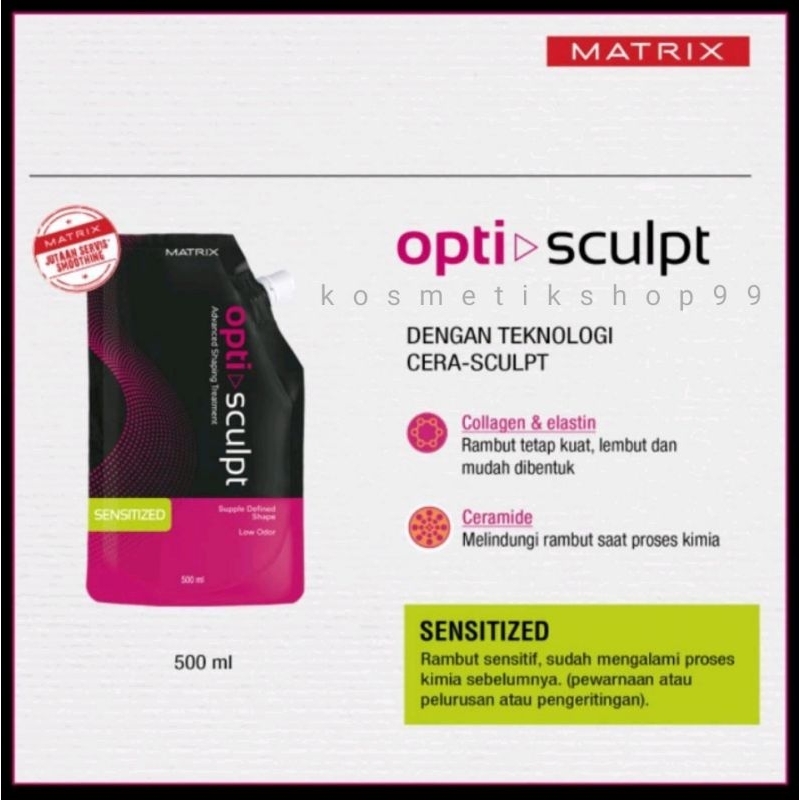 Matrix OPTI SCULPT 500ml- smoothing