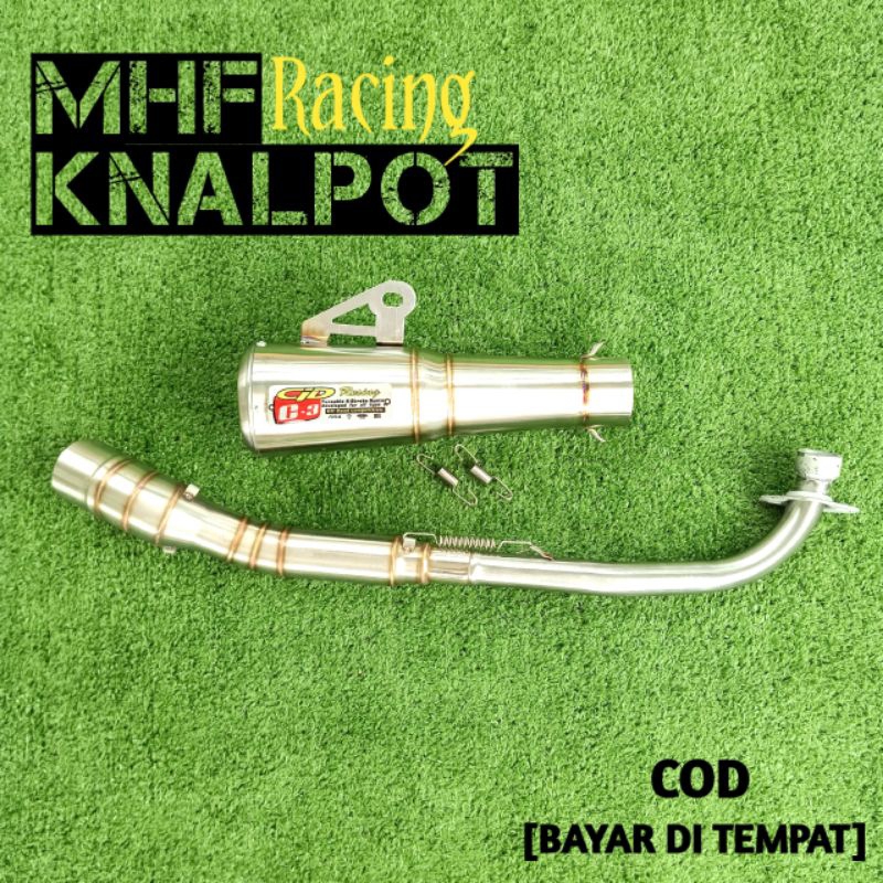Knalpot CLD C3/Knalpot Botol CLD/Knalpot Motor 4 Tak