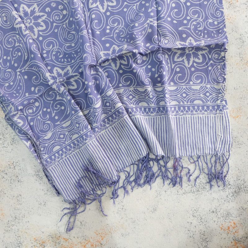 Syal Batik Katun Paris 1b