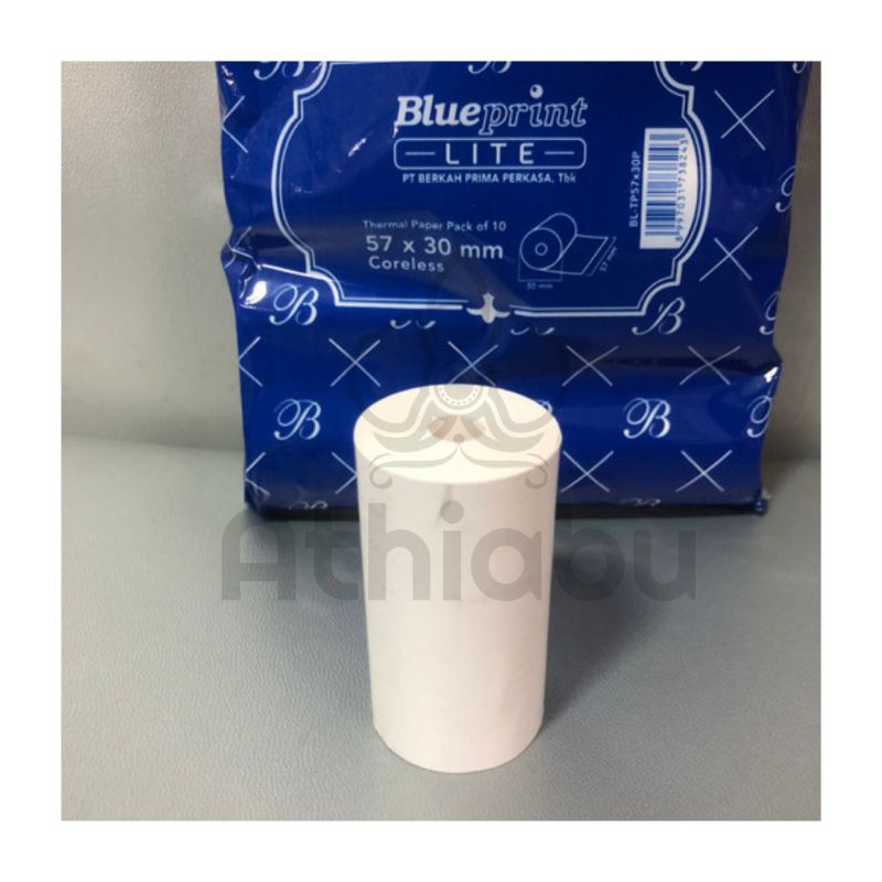 

Kertas Termal / KERTAS KASIR / KERTAS STRUK BLUEPRINT LITE 57X 30