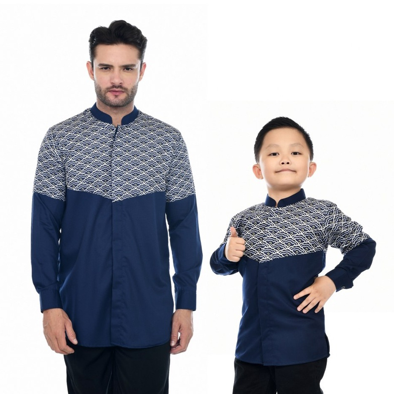 Baju Koko Couple Ayah Anak Koko Pria Kurta Pakistan