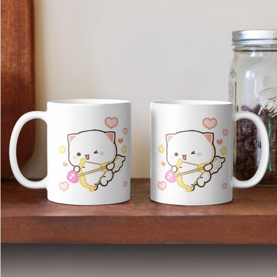 Mug Keramik Unik Cute Cats