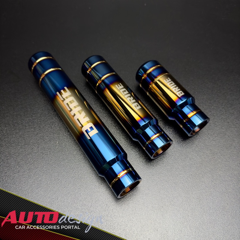 BRIDE Gear Shift Knob Mobil Burn Tip Blue Thai Look Universal
