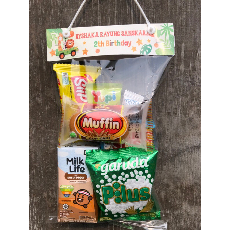 

Ulangtahun snack / hampers snack murah dan anti ribet