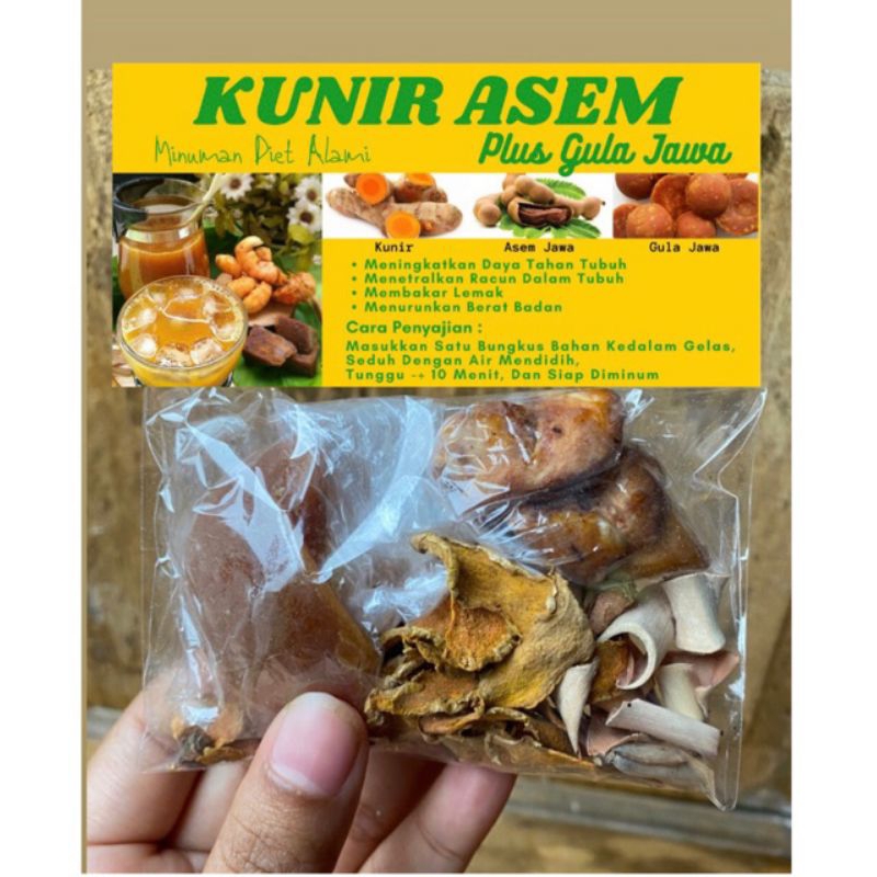 

1 PACK / 10 SACHET WEDANG KUNYIT ASEM KUNIR ASAM TINGGAL SEDUH + GULA JAWA MINUMAN DIET ALAMI KESEHATAN HERBAL TRADISIONAL REMPAH ASLI PILIHAN REMPAH BU ROS LANGSING DIET KURUS BODY GOALS IDEAL SUSUT LEMAK DETOKS SUSUT PERUT RAMPING SINGSET