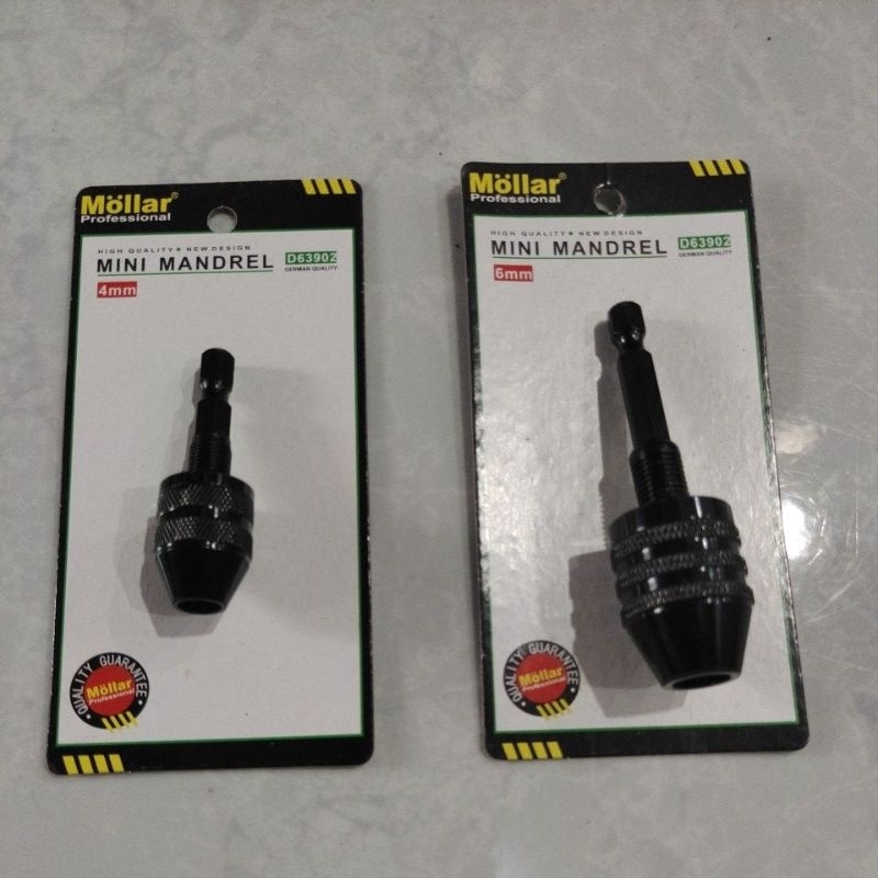 MOLLAR Mini mandrel / kepala bor mini / Mollar adaptor bor mini