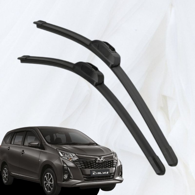 Wiper Frameless Full Karet Toyota Calya ukuran 22&quot;-16&quot;