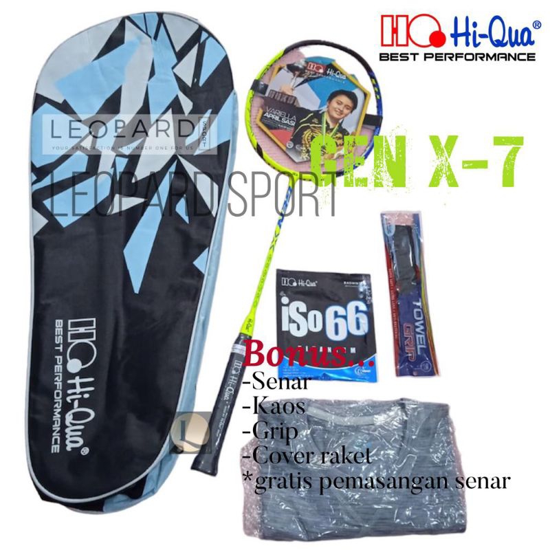 Raket Badminton Hi-Qua GEN X-7 / Raket Badminton Hiqua