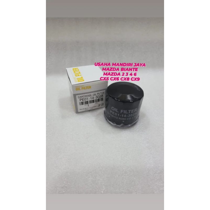 FILTER OLI MAZDA 2 3 5 6 8 CX5 CX7 CX9 BIANTE FAMILIA B6Y1-14-302 TT