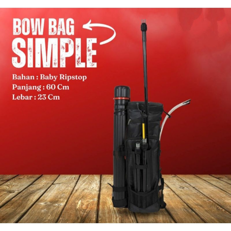 Tas Ransel Busur Panah Recurve Bow Simple Archery Portable Tas Recurve Aksesoris panahan Bag Hunting