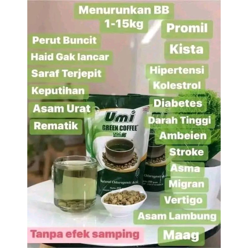 

UGC umi green coffee
