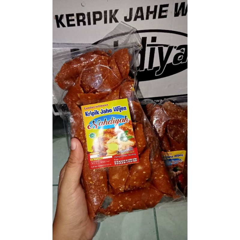 

keripik Jahe wijen