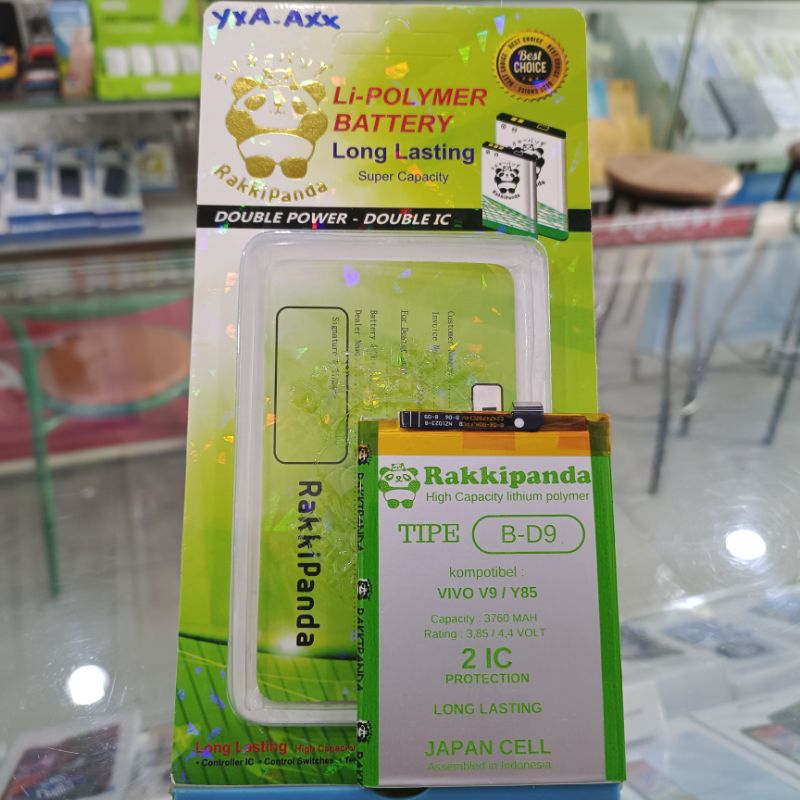 Baterai Rakkipanda tipe B-D9