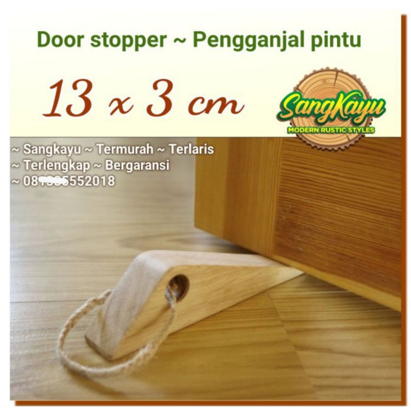 Door stopper solid katu pengganjal pintu