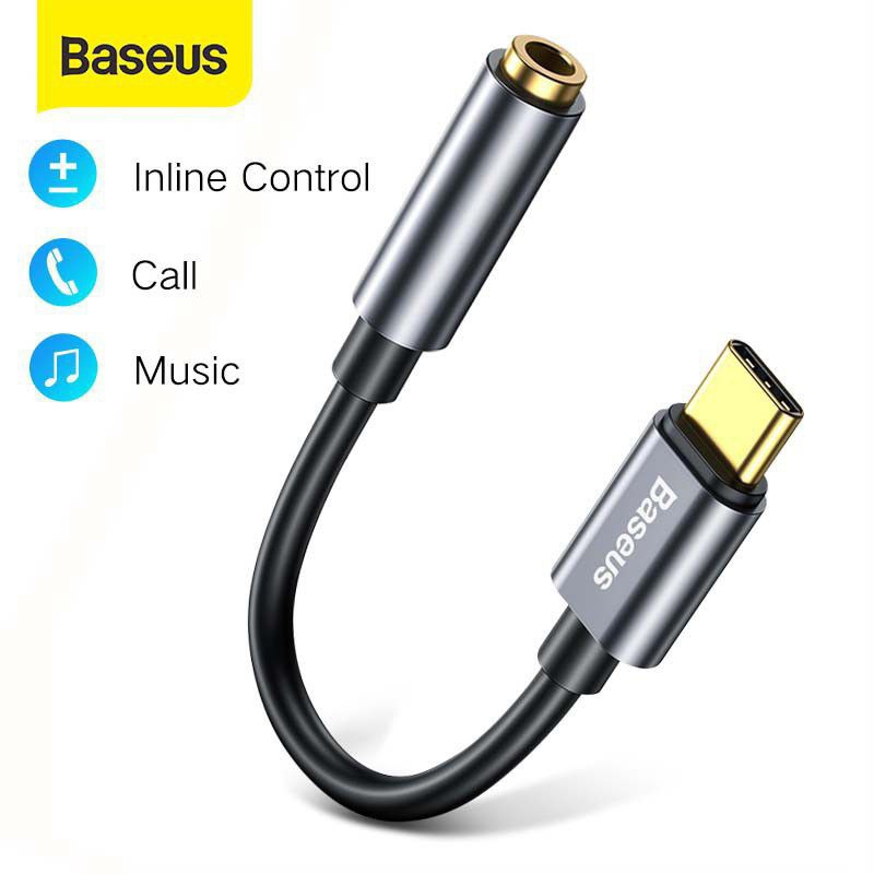 Baseus L54 Converter Audio Aux Type-C to Aux Female 3,5mm