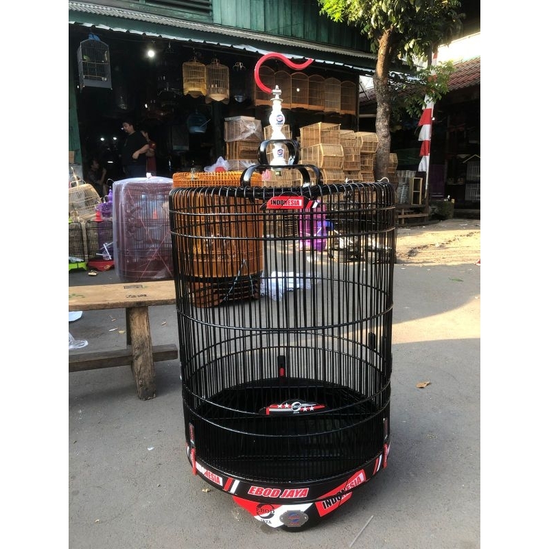 sangkar murai Ebod dekal bambu no 2
