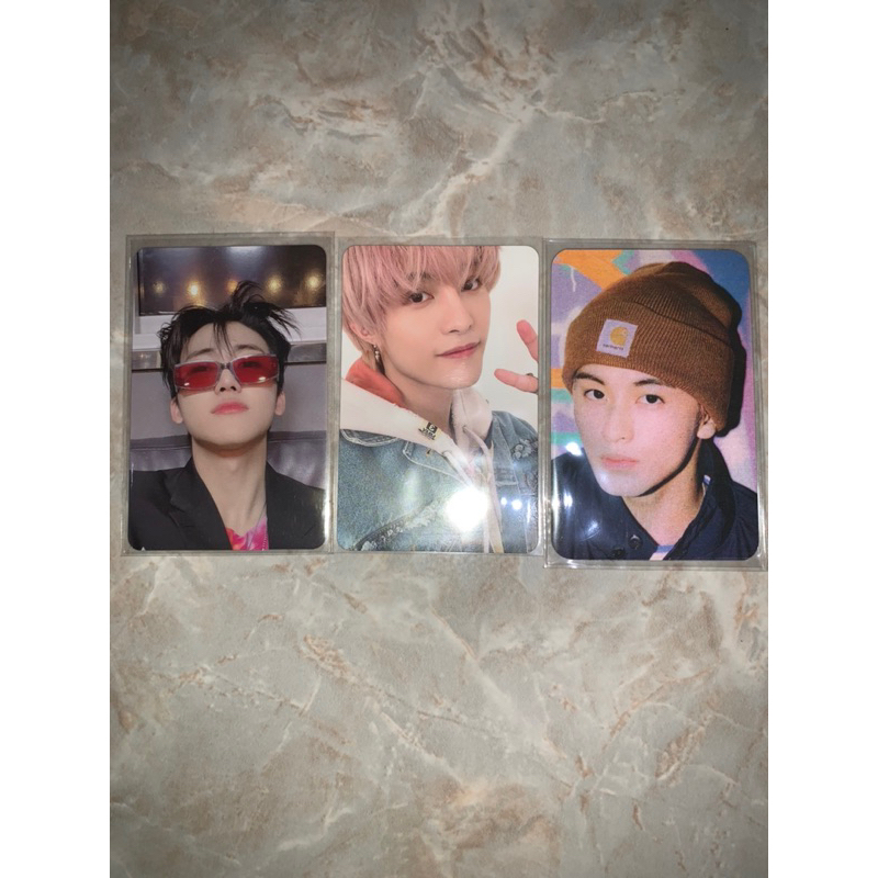 Official Photocard Nct Jaemin Agent, Mark Kupluk, Yangyang