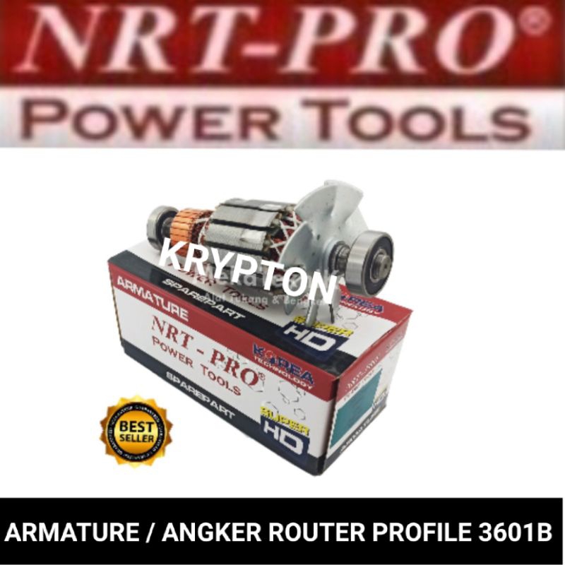 armature / angker mesin router profile 3601 /3601B NRT PRO original part