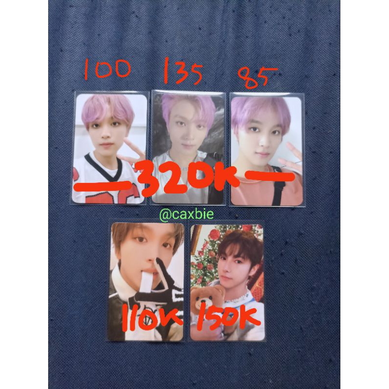 haechan meet & greet invitational necklace anniv dream ar tatto smcu smini renjun boneka candy speci