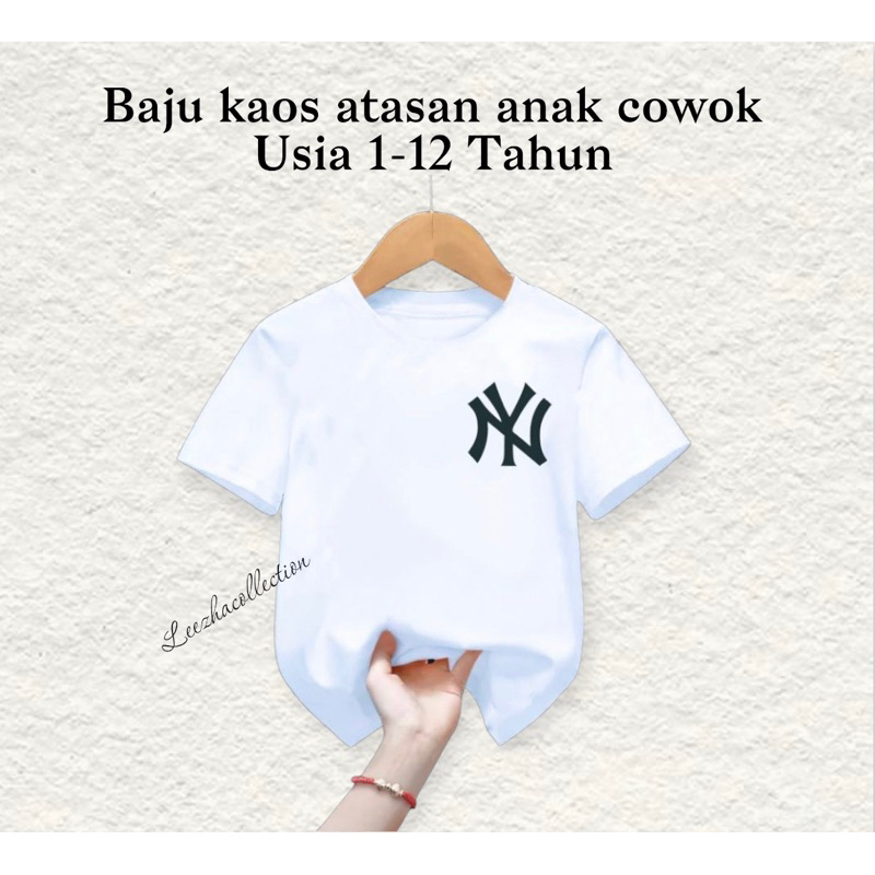 baju kaos distro anak cowok 1-12 tahun