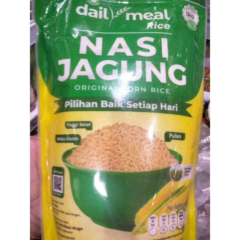 

Beras jagung organik (nasi jagung)