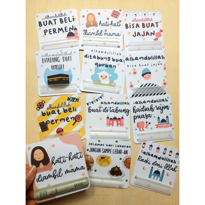 Amplop THR Lebaran Unik Lucu