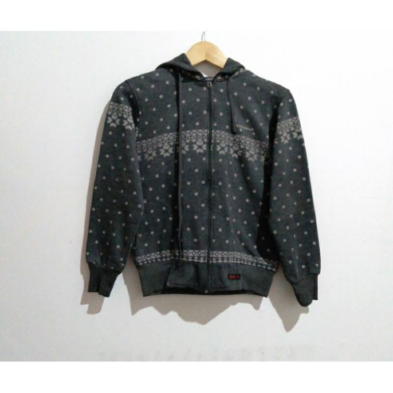 Gizzmo | Jaket Pria | Jaket Hooded | Jaket Lengan Panjang | Jaket Abu-abu | Jaket Motif | Jaket Seco