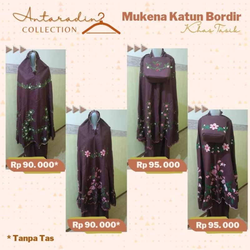 [Deas_Fashion] Mukena Bordir Mewah by Antaradin