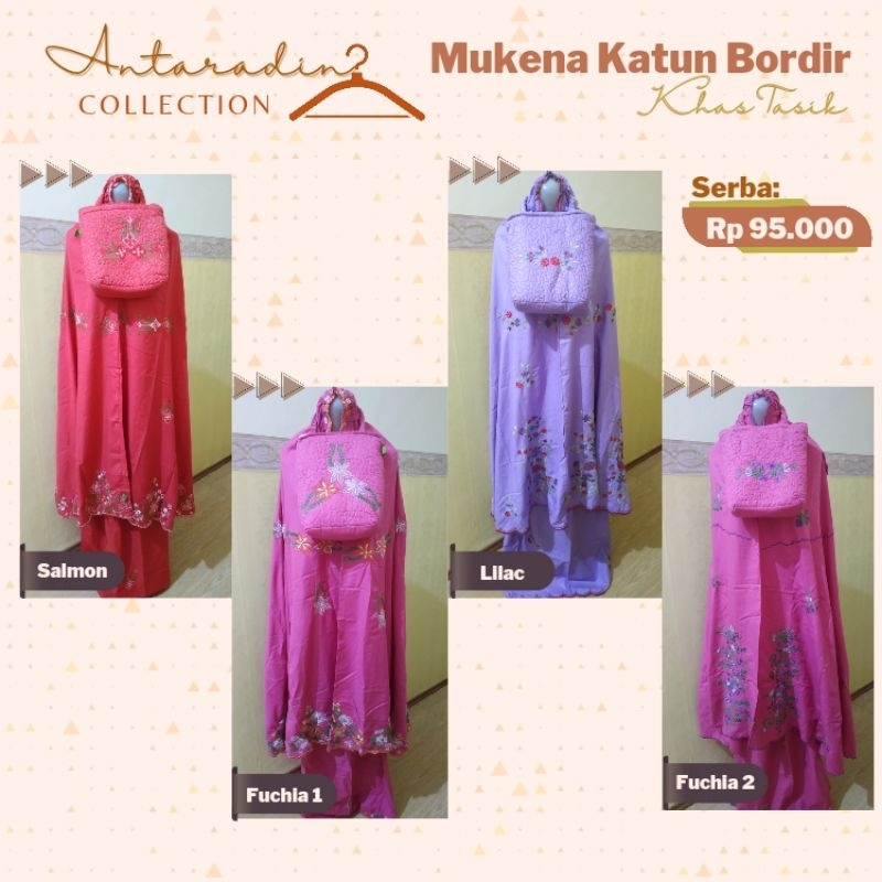 [Deas_Fashion] Mukena Bordir Mewah by Antaradin