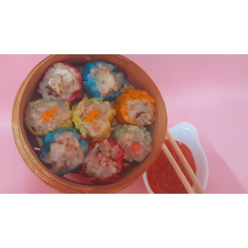 

Paket Dimsum Shumai warna 8 Pcs siap santap