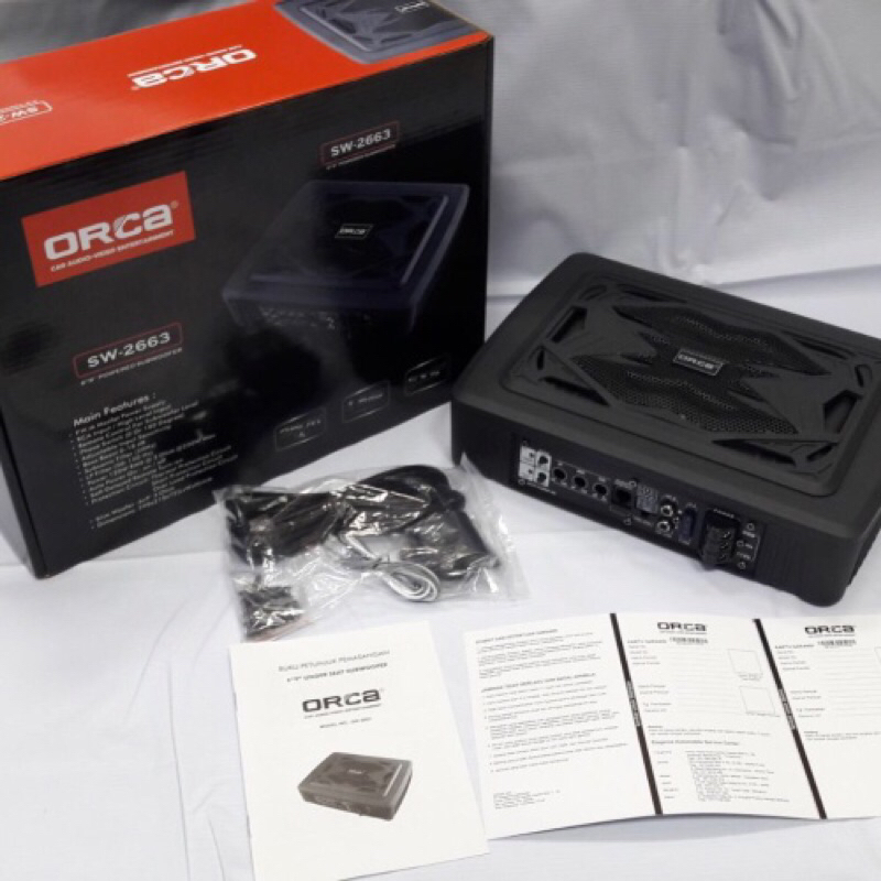 SUBWOOFER AKTIV ORCA SW-2663 /Subkolong Aktif Orca SW-2663