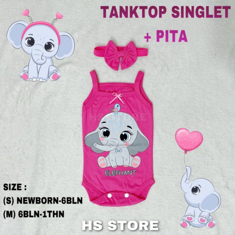 HARGA GROSIR ! JUMPER TANGTOP BABY GIRL  / JUMPER SINGLET BAYI CEWE / BAJU BABY PEREMPUAN / JUMPER BAYI PEREMPUAN