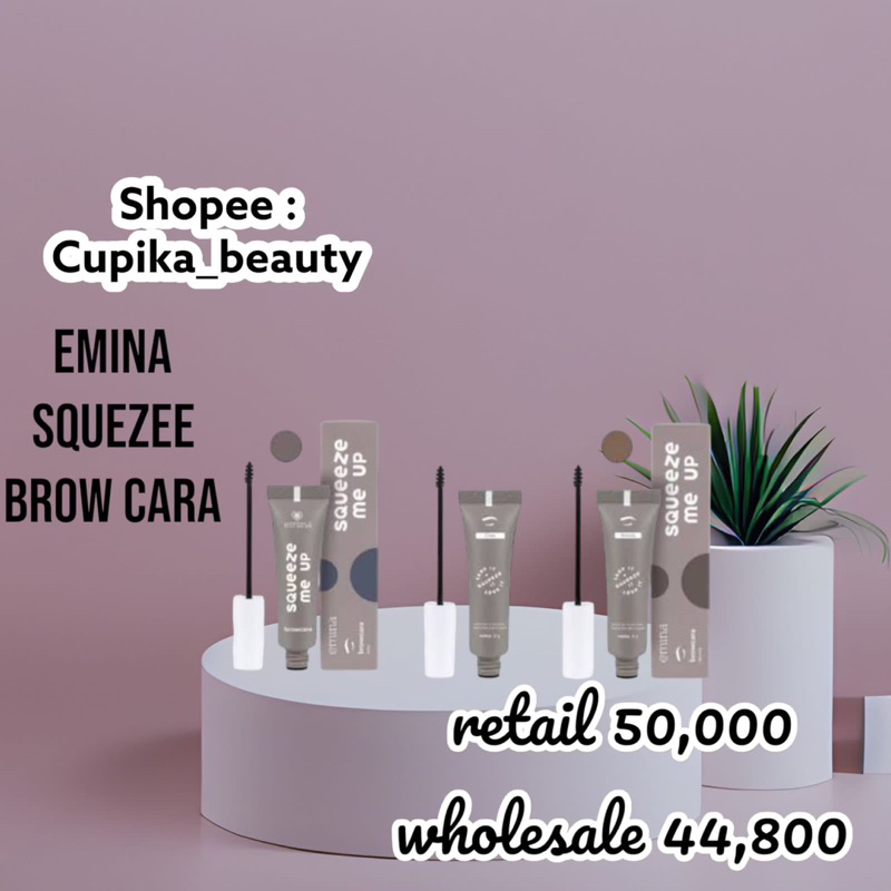 [ka] new item emina squeeze me up browmascara -- maskara alis emina squeeze me up