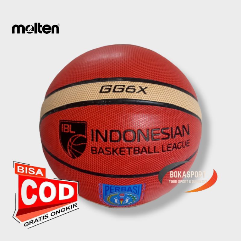 bola basket anak molten gg6x size 6 fiba approved grade ori Made in thailand