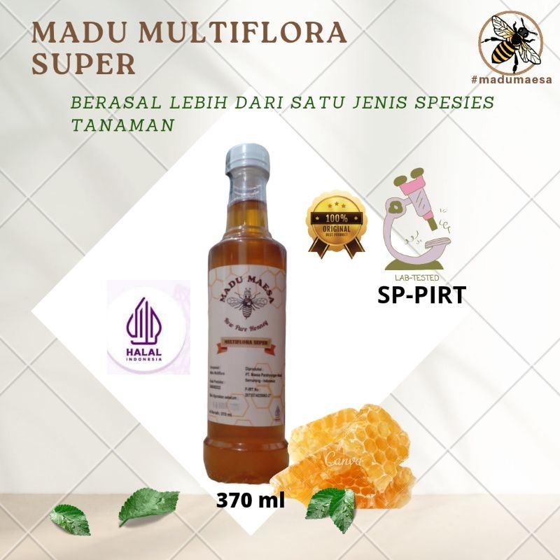 

Madu Maesa Multiflora Super 370 ML HALAL