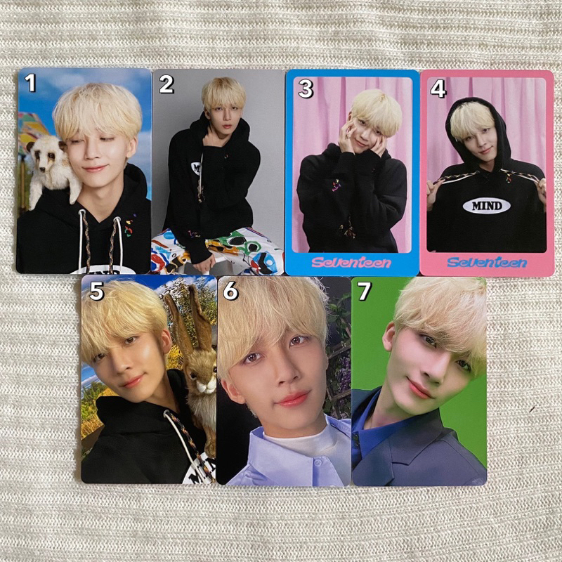 Jeonghan Seventeen Mini Dicon 102 Dfesta Official Photocard PC