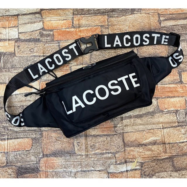 Waistbag LC import waist bag pria wanita tas selempang Anti Air Nylon Quality