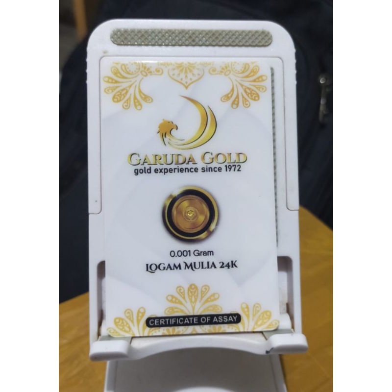 Garuda gold 0.001 gram gift