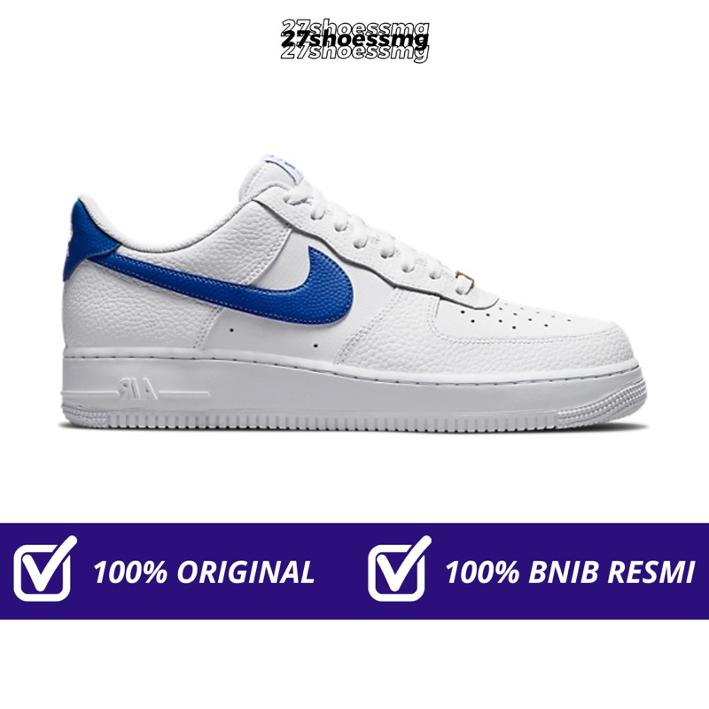 Nike Air Force 1 Royal Blue 100% Original Resmi Nike