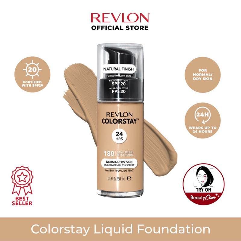 REVLON COLORSTAY LIQUID FOUNDATION FOR NORMAL-DRY SKIN