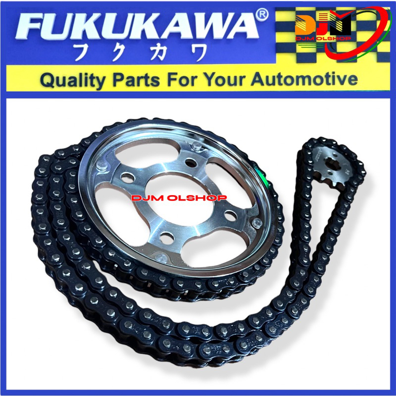 Gear Set Fukukawa Gir Paket Verza 150 Uk Rantai 428H-124L - 41T - 14T