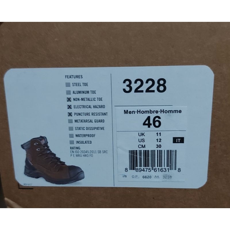 SEPATU RED WING 3228 SIZE 46