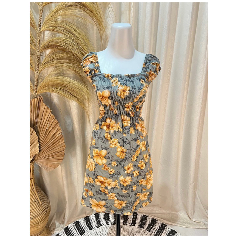 Daster Kerut Pendek Bali