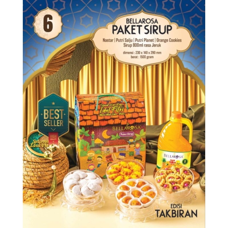 

Kue Kering Lebaran PAKET SIRUP EDISI TAKBIRAN