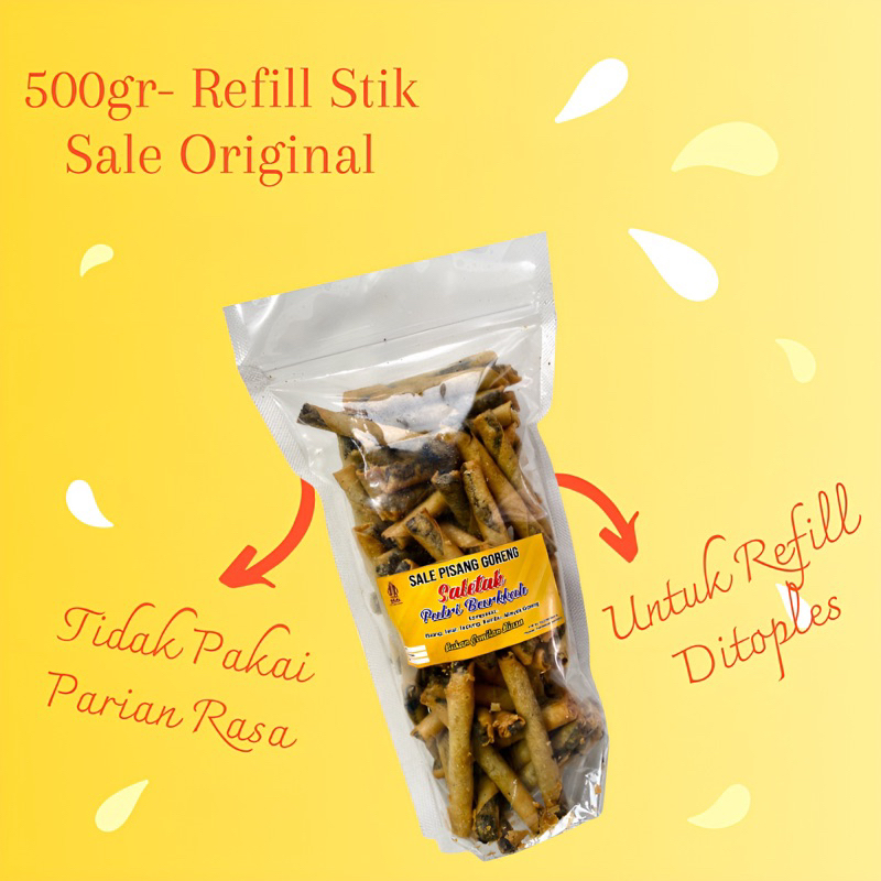 

500 GR- REFILL STICK SALE PISANG