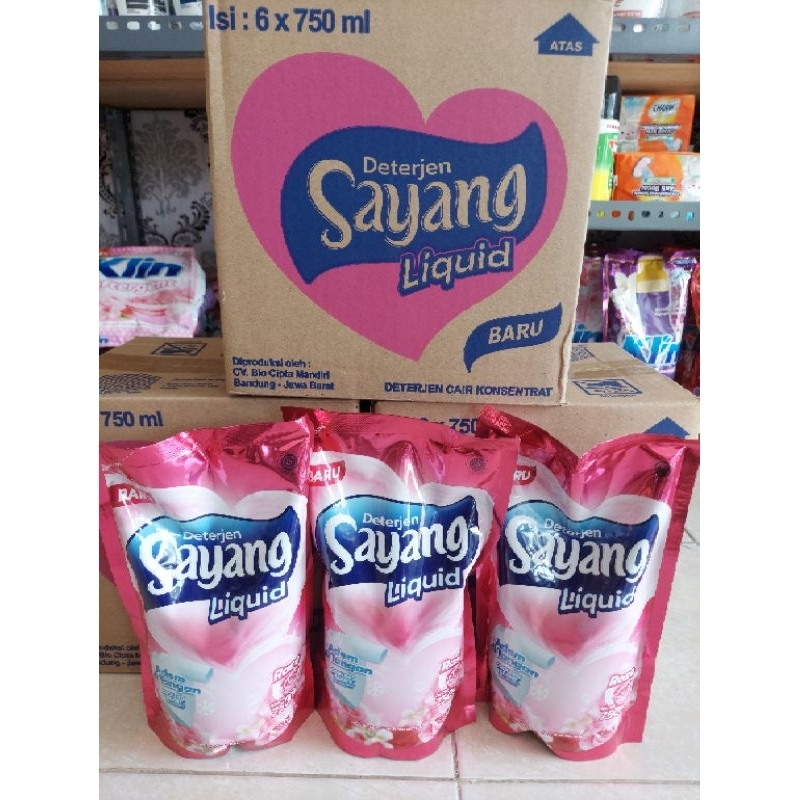 detergent liquid sayang