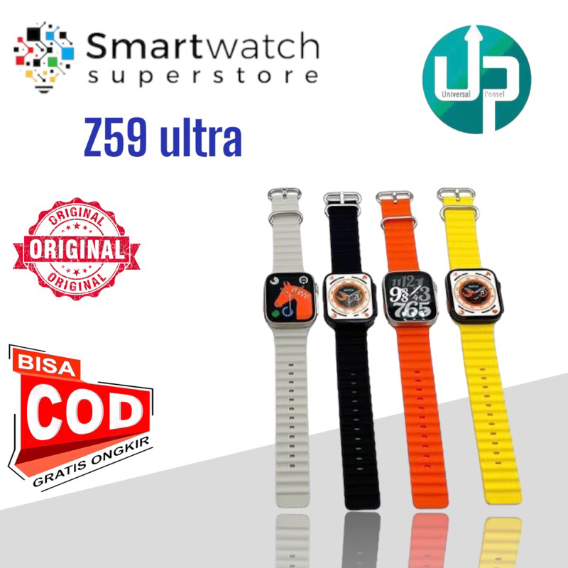 original Z59 Ultra  IWO8 Ultra GPS Smart Watch 1.99”inch Series 8 49mm NFC  Always on display Heart Rate Blood Oxygen Thermometer Bluetooth Jam Tangan Pintar Pria for Men Women