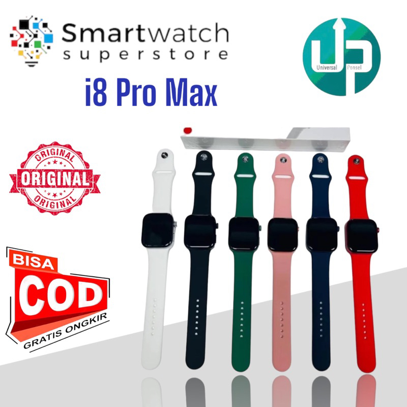 Smartwatch Series 8 i8 Pro Max 45mm Space Aluminium Case original