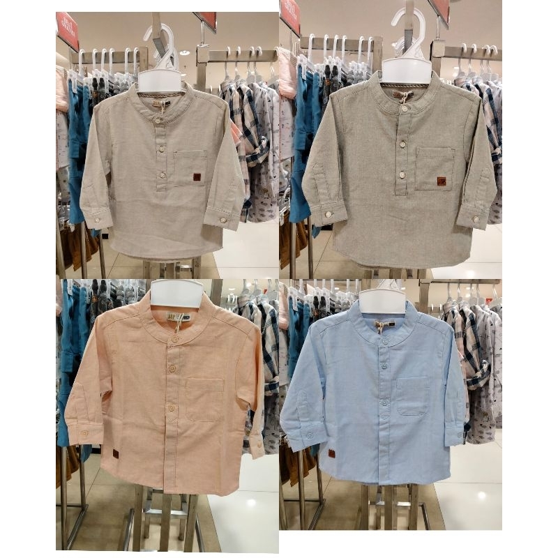 JSP Kids Kemeja koko anak laki new arrival size 4-14